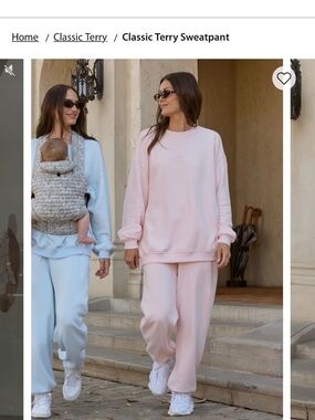 Bumpsuit classic terry sweatpants